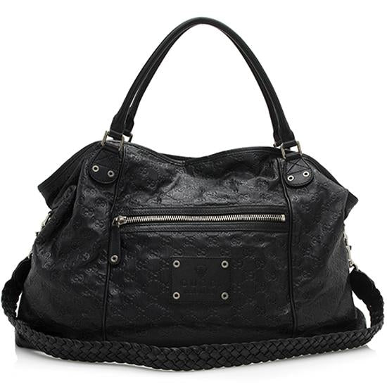 Gucci Guccissima Leather Convertible Tote – Auroria Bags
