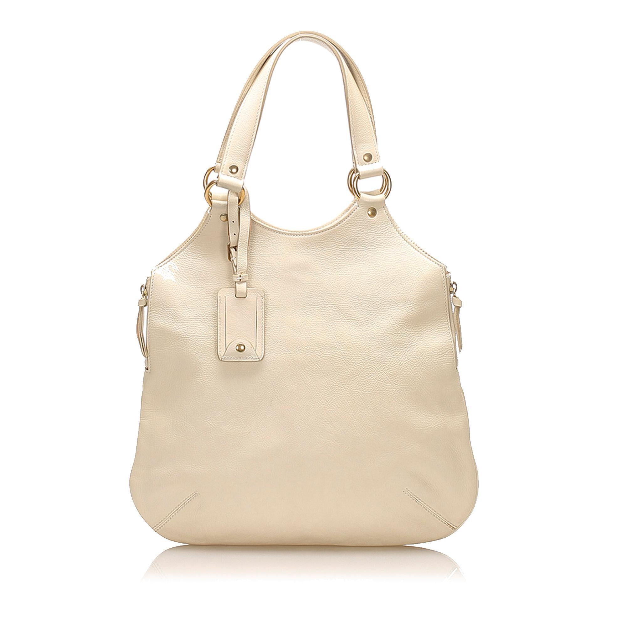 Saint Laurent Sac Metropolis Leather Tote Bag (SHG-12367) – Auroria Bags