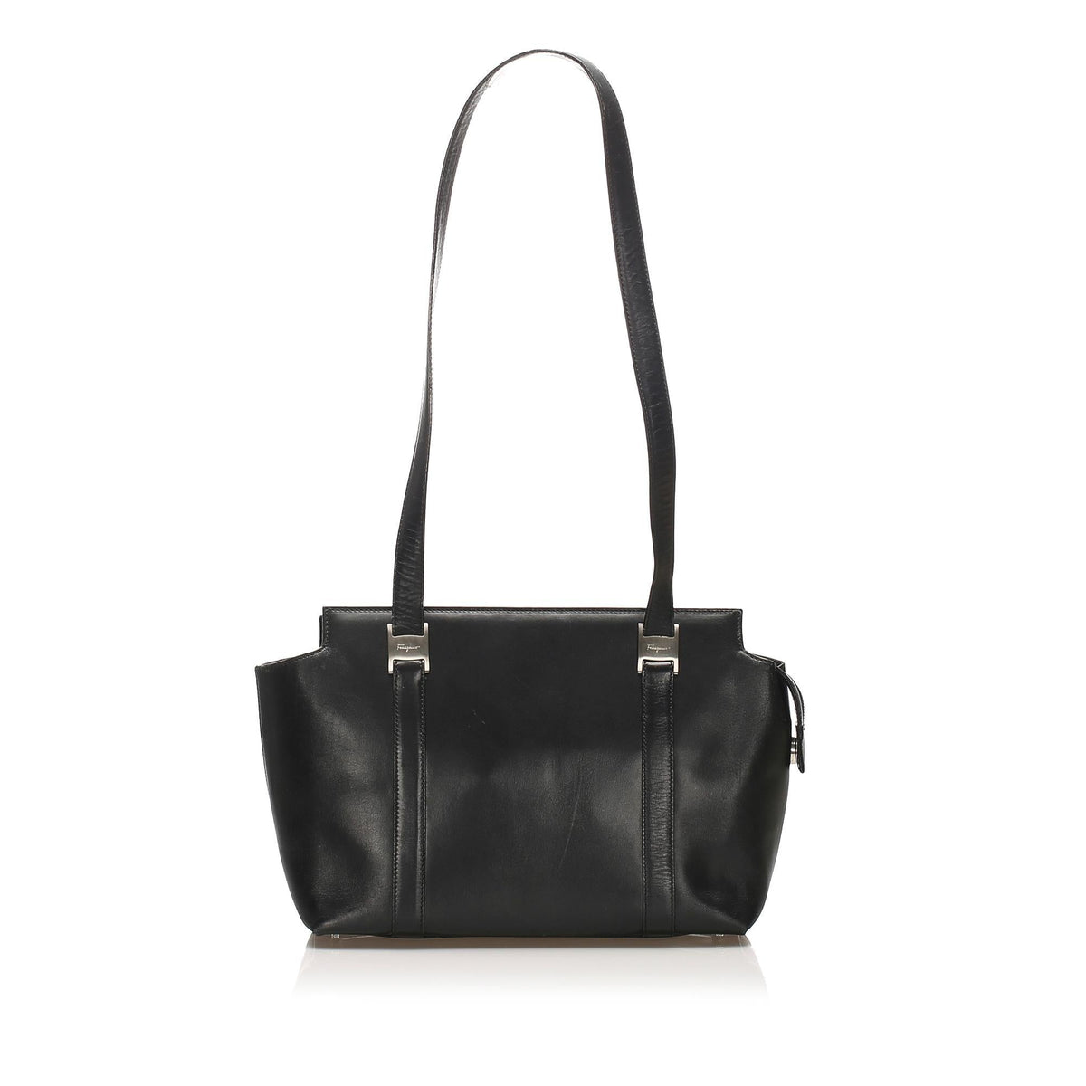 Salvatore Ferragamo Leather Tote Bag (SHG-12450) – Auroria Bags