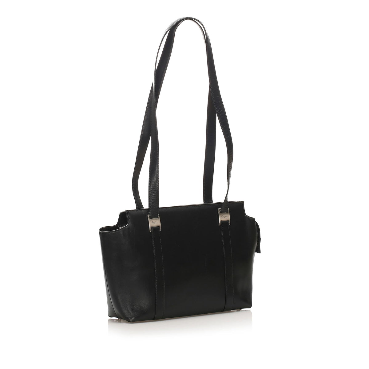 Salvatore Ferragamo Leather Tote Bag (SHG-12450) – Auroria Bags
